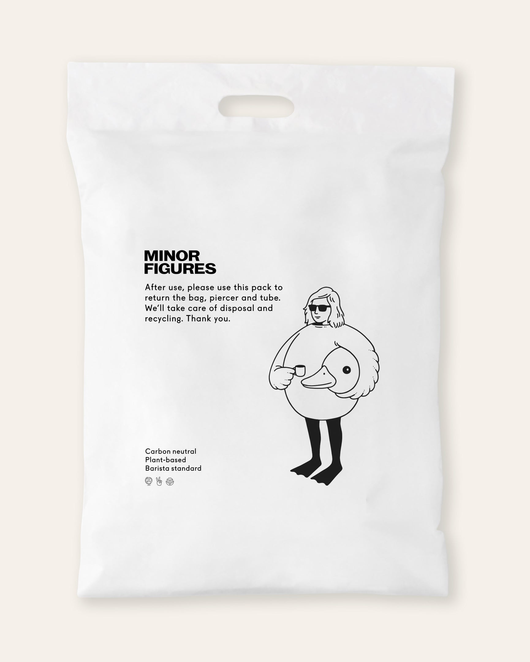 トートバッグ HUMAN MADE MINOR FIGURES MILK BAG HUMAN MADE×MINOR FIGURES、5/31（土）よりコラボアイテム発売