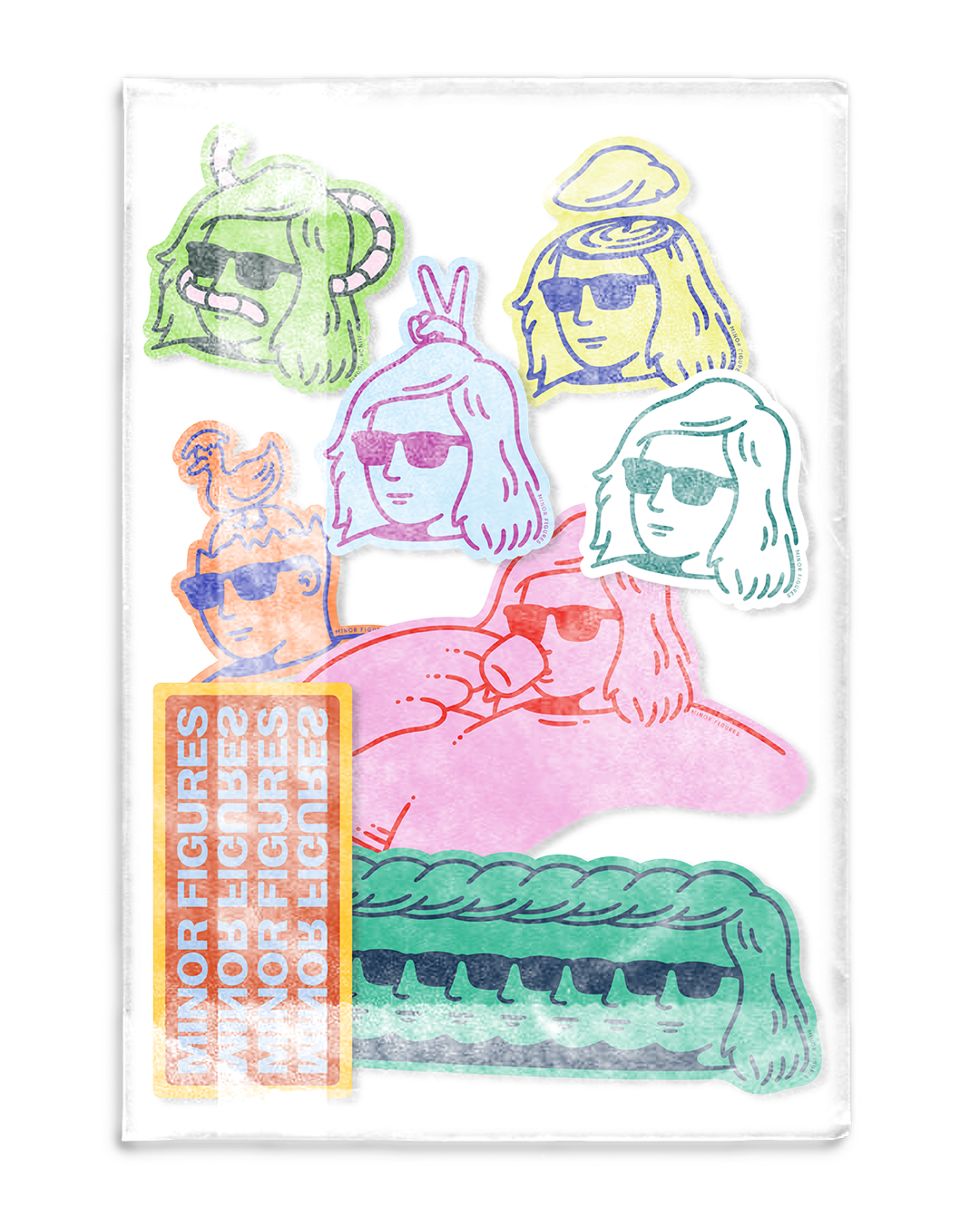 Mini Minor Stickers MF STICKER PACK | MINOR FIGURES